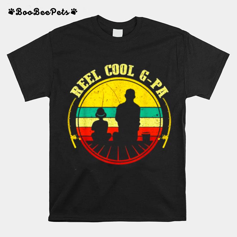 Reel Cool G Pa Fathers Day Fishing T-Shirt