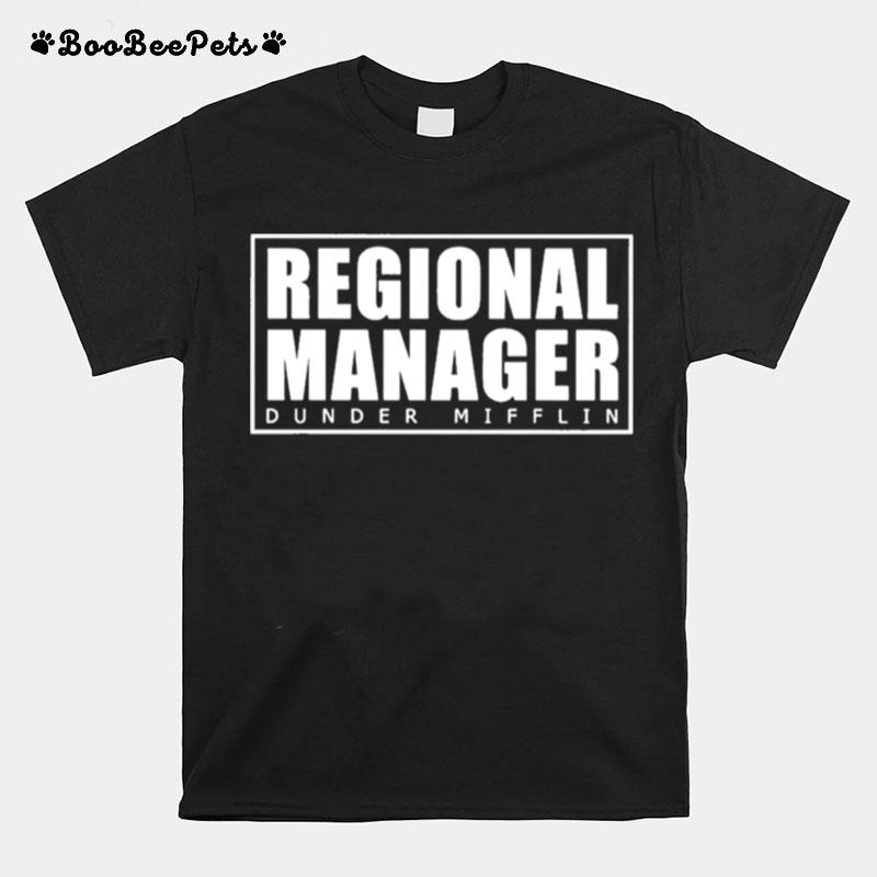 Regional Manager Dunder Mifflin Classic T-Shirt