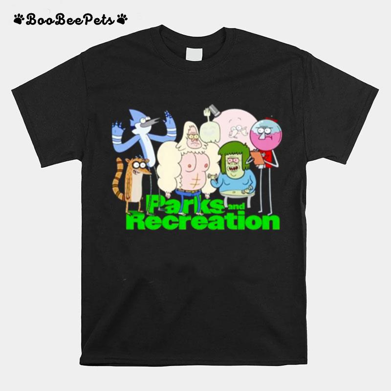 Regular Show Parks And Recreation T-Shirt