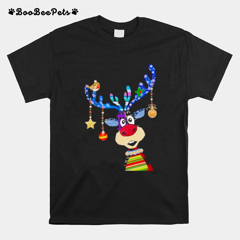 Reindeer Bauble Merry Christmas 2022 T-Shirt
