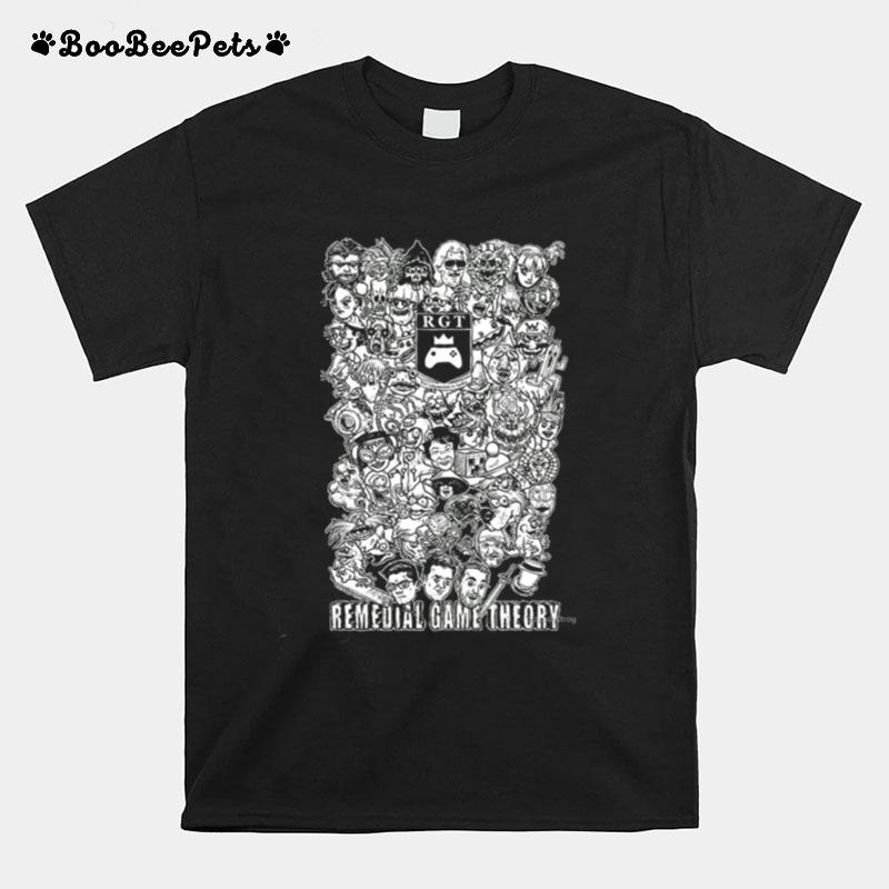 Remedial Game Theory Dark Grim Fandango T-Shirt