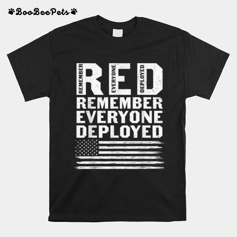 Remember Everyone Deployed Veteran Soldier T B09Znyv2Cq T-Shirt