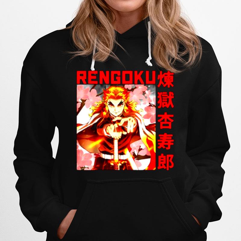 Rengokus Demons Slayers Kimetsus No Yaibas Hoodie