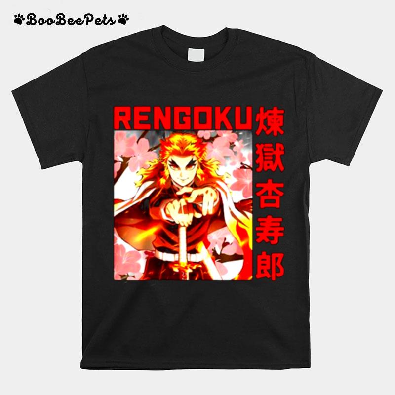 Rengokus Demons Slayers Kimetsus No Yaibas T-Shirt