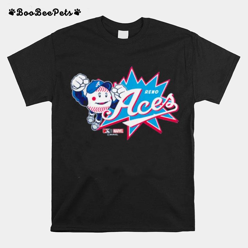 Reno Aces Marvel Marvel Ball T-Shirt