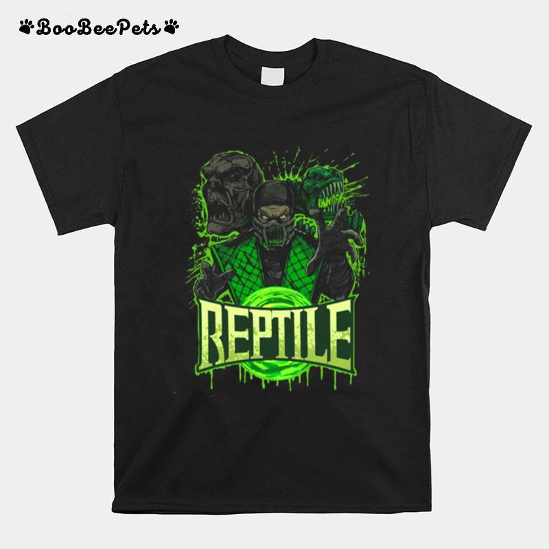 Reptile Green Art Mortal Kombat Copy T-Shirt