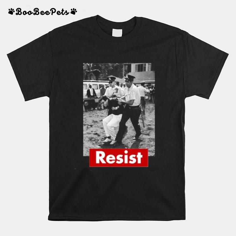 Resist Young Bernie Sanders Arrested T-Shirt