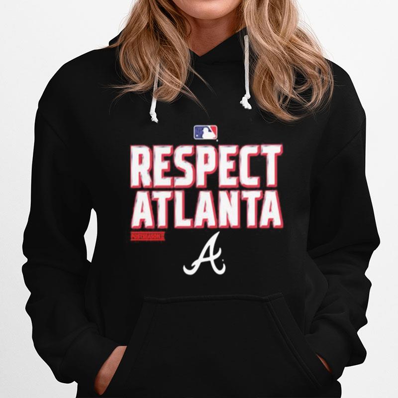 Respect Atlanta Alabama Crimson Tide Baseball Hoodie