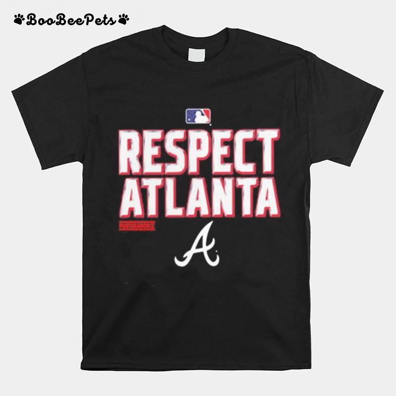 Respect Atlanta Alabama Crimson Tide Baseball T-Shirt