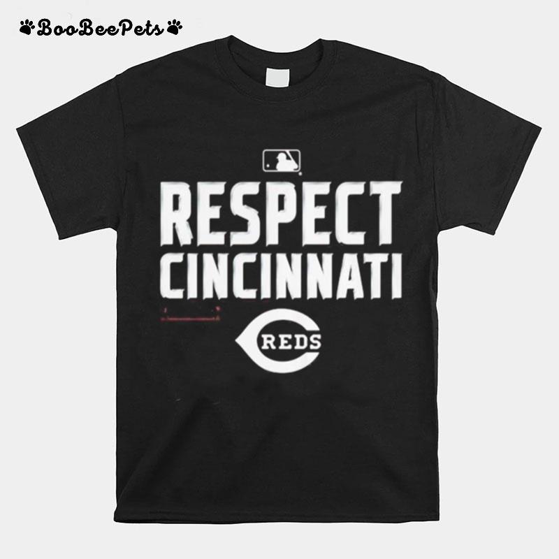 Respect Cincinnati Reds Baseball T-Shirt