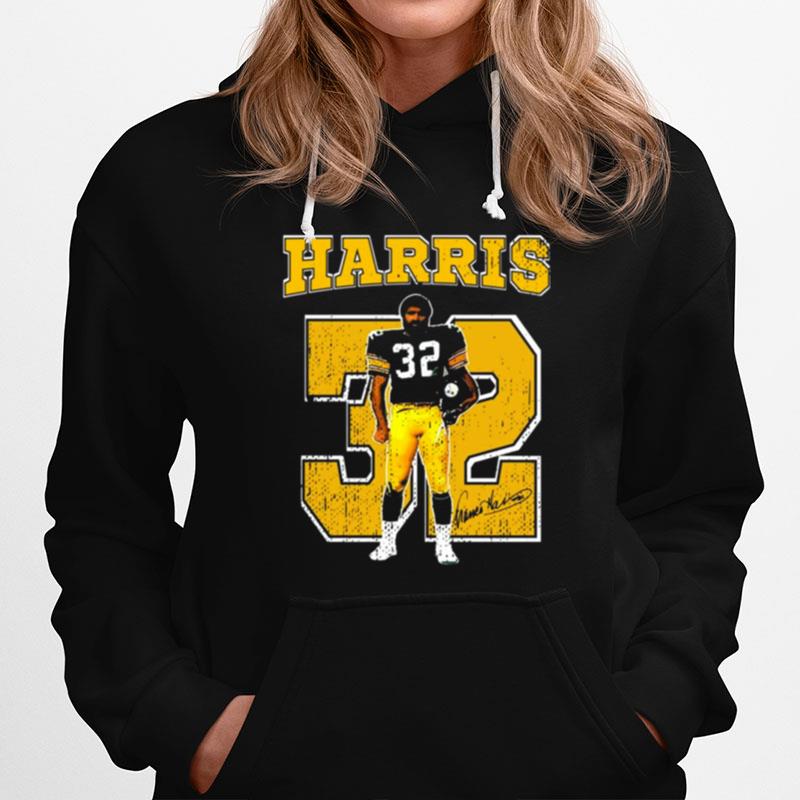 Rest In Peace No 32 Franco Harris Goat And Signature 2022 Hoodie