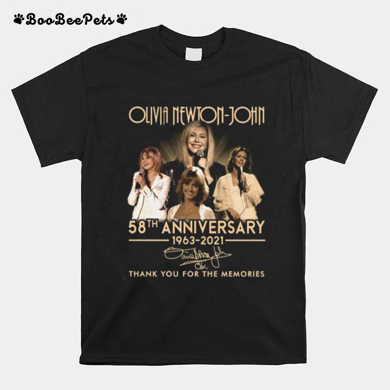 Rest In Peace Olivia Thank You For The Memories 1948 2022 T-Shirt