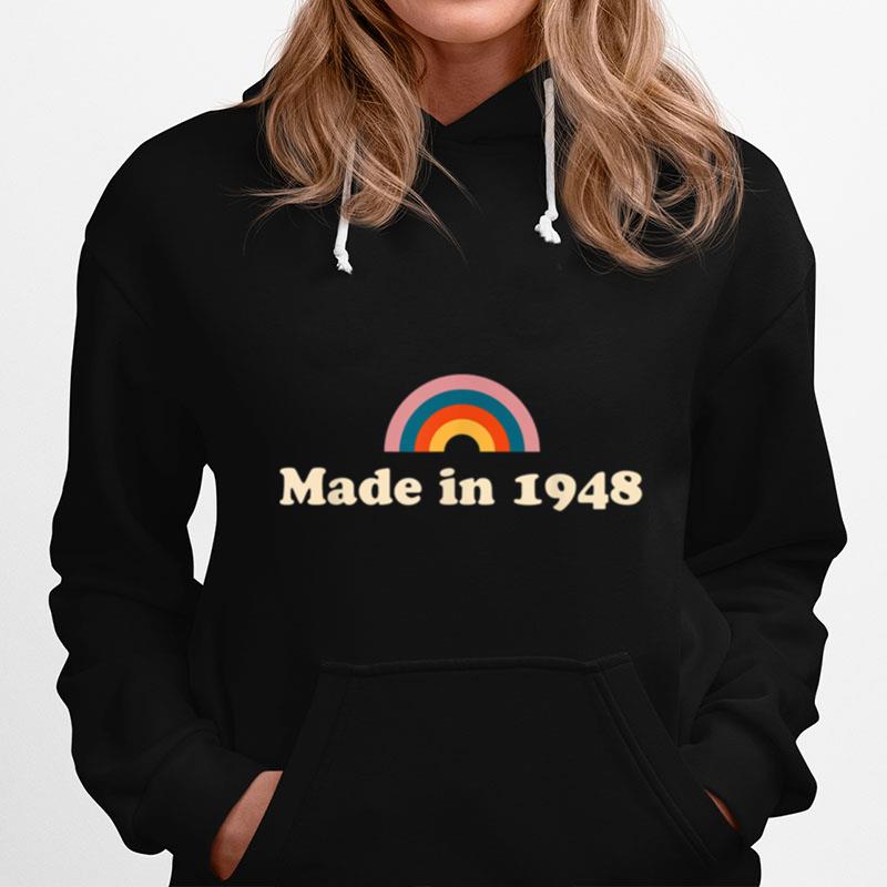 Retro 1948 73Rd Birthday For 73 Year Old Hoodie