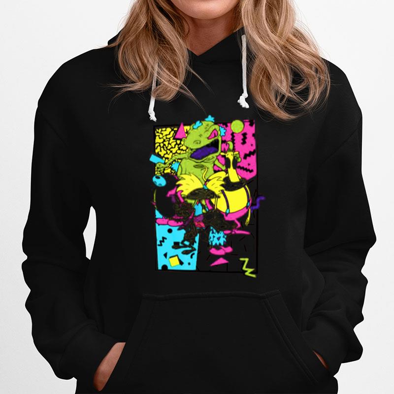 Retro 90S Nick Party Cartoon For Kids Hoodie