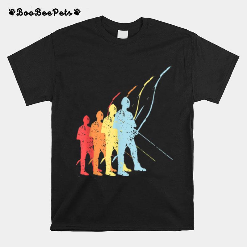 Retro Bowhunter Girl Archery Girl T-Shirt