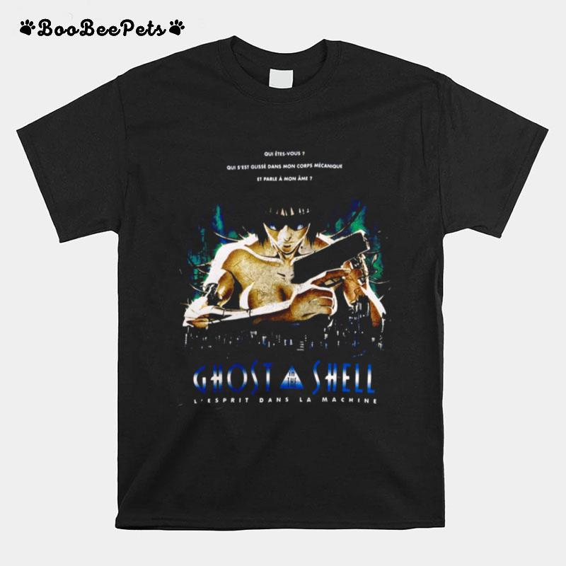 Retro Comic Ghost In The Shell 1995 T-Shirt