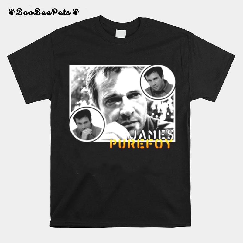 Retro Design James Purefoy English Actor T-Shirt