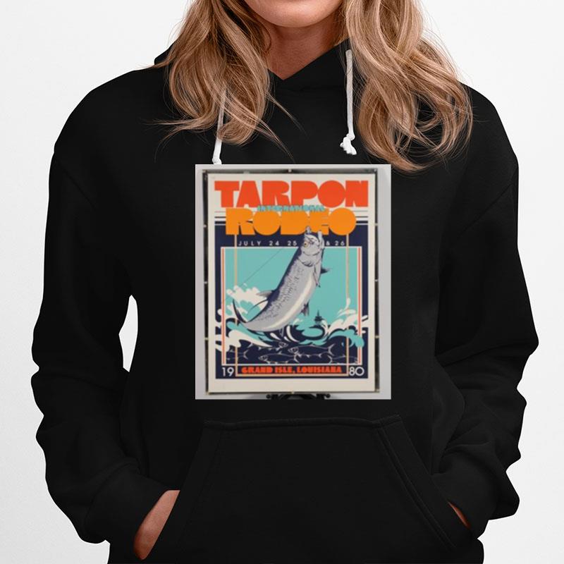 Retro Design Tarpon Rodeo 2 Grand Isle Hoodie