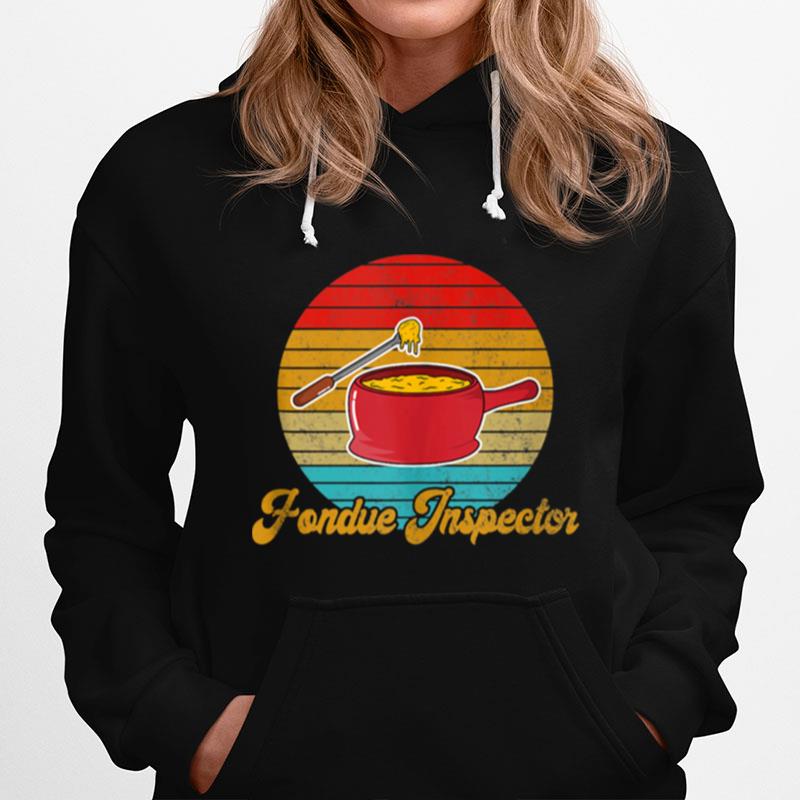 Retro Fondue Inspector Hoodie