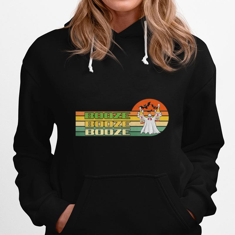 Retro Halloween Booze Hoodie