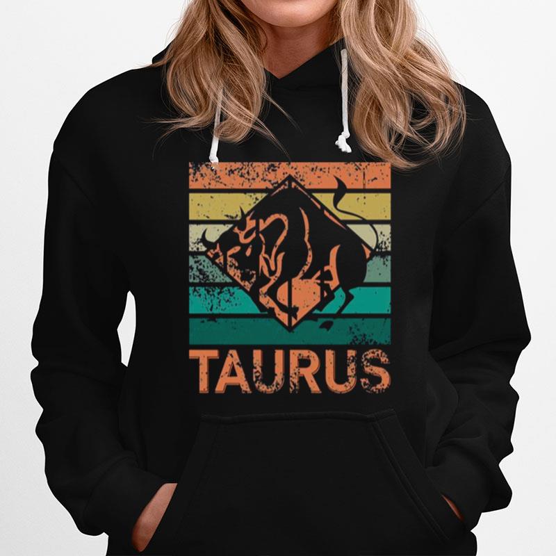 Retro Horoscope Taurus Hoodie