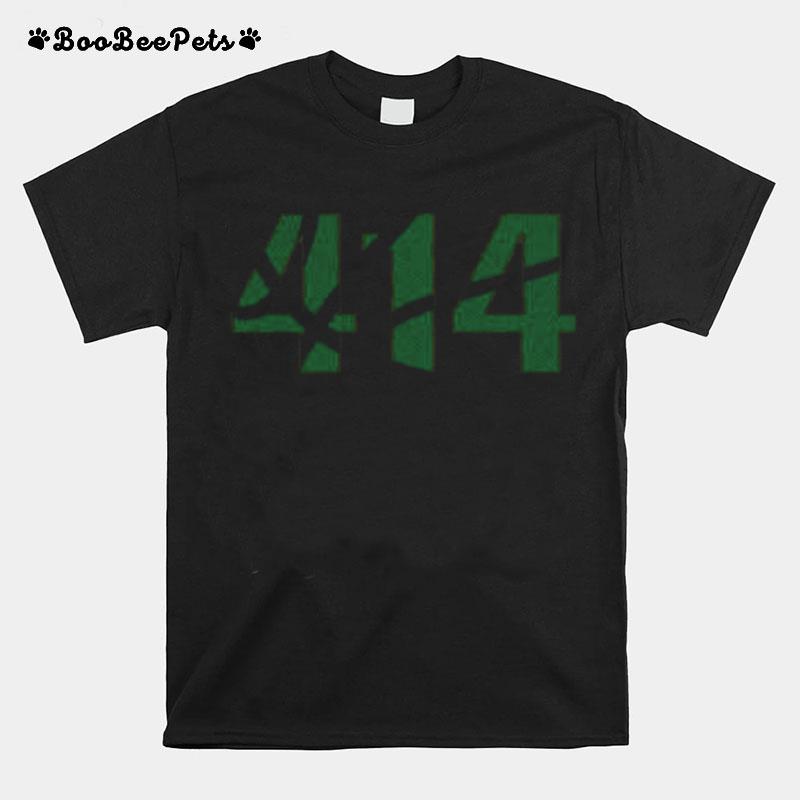 Retro Milwaukee Basketball Bucks 414 Area Code T-Shirt