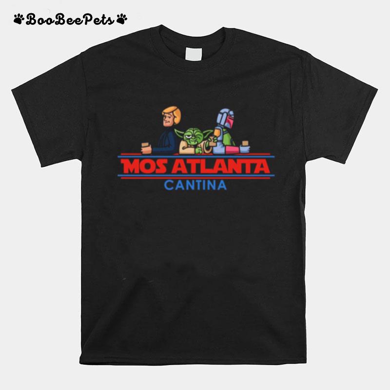 Retro Mos Atlanta Cantina Cool Graphic Star Wars T-Shirt