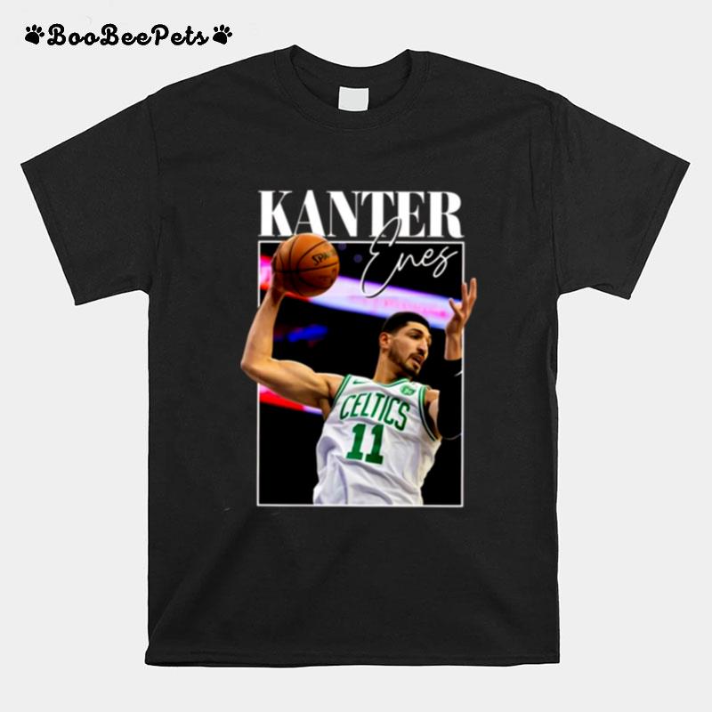 Retro Portrait Art Enes Kanter T-Shirt