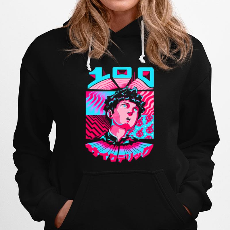 Retro Psycho Head 100 Anime Manga Hoodie