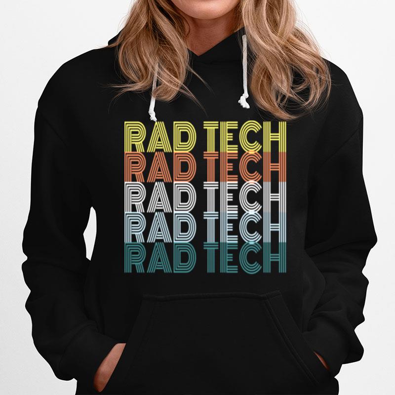 Retro Radiology Technician Xray Tech Rad Tech Hoodie