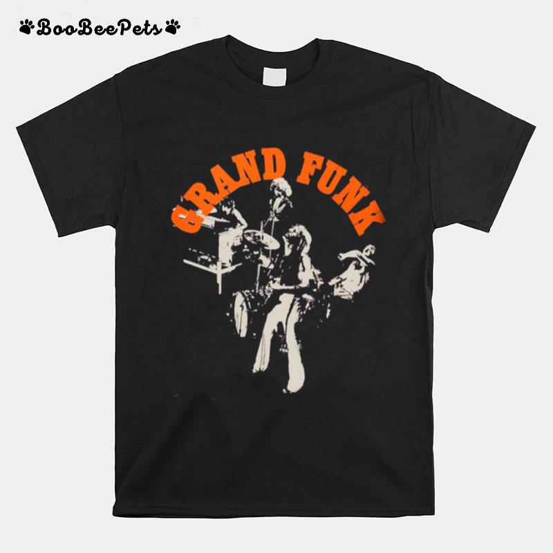 Retro Rock Music Grand Funk Railroad T-Shirt