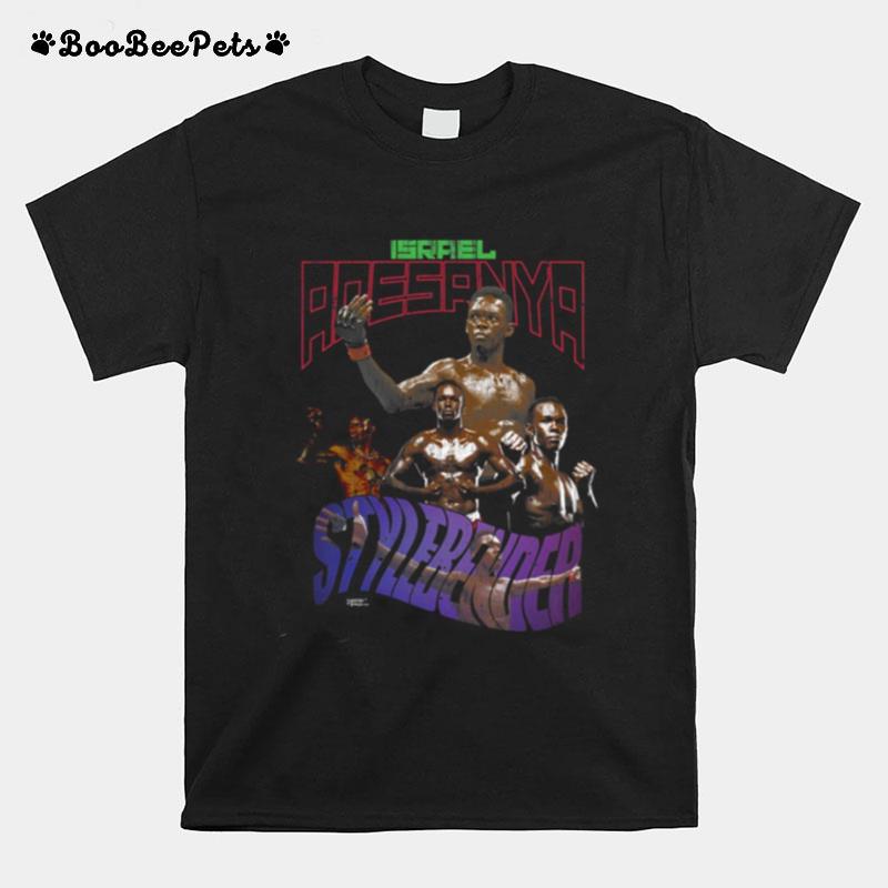 Retro Stylebender Graphic Israel Adesanya T-Shirt