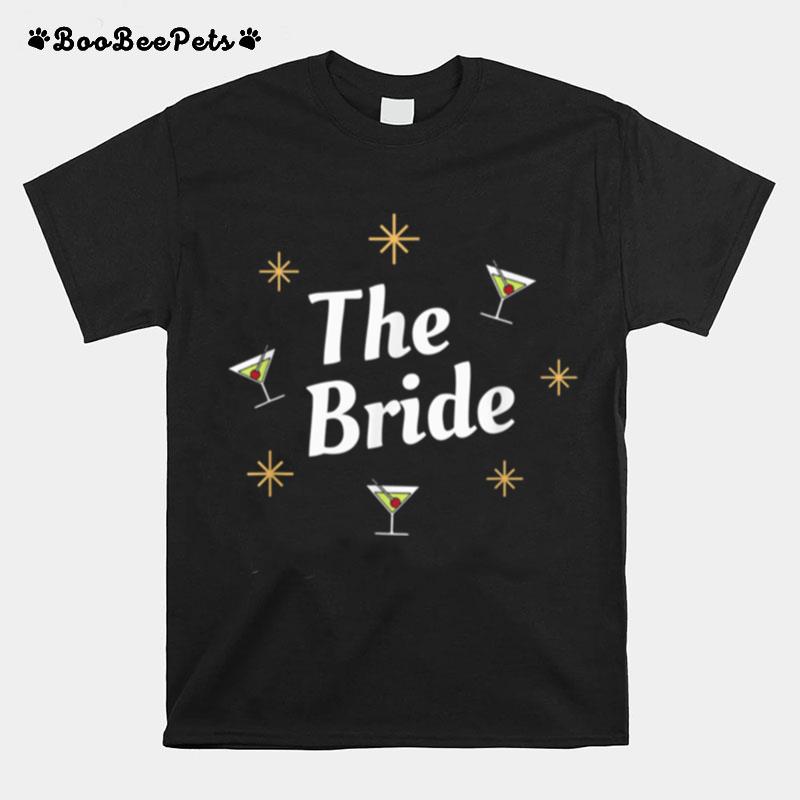 Retro The Bride I Do Crew Bridal Matching Bachelorette Party T-Shirt
