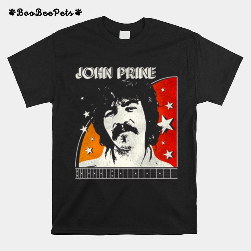 Retro Tribute John Prine T-Shirt