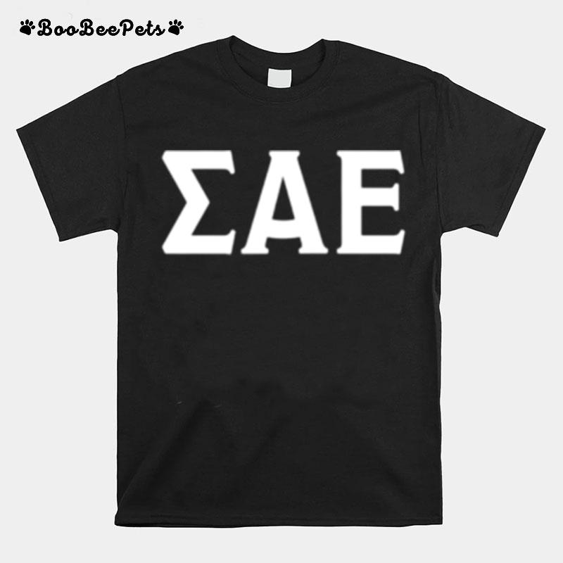 Sigma Alpha Epsilon Space Lion 2 Sidedclick To See Back T-Shirt