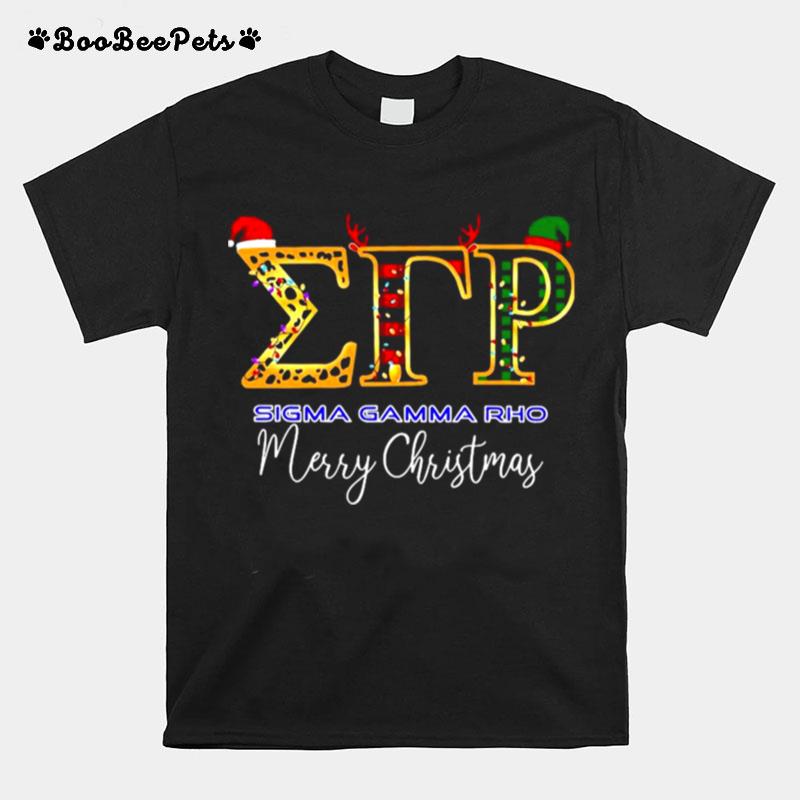 Sigma Gamma Rho Merry Christmas T-Shirt