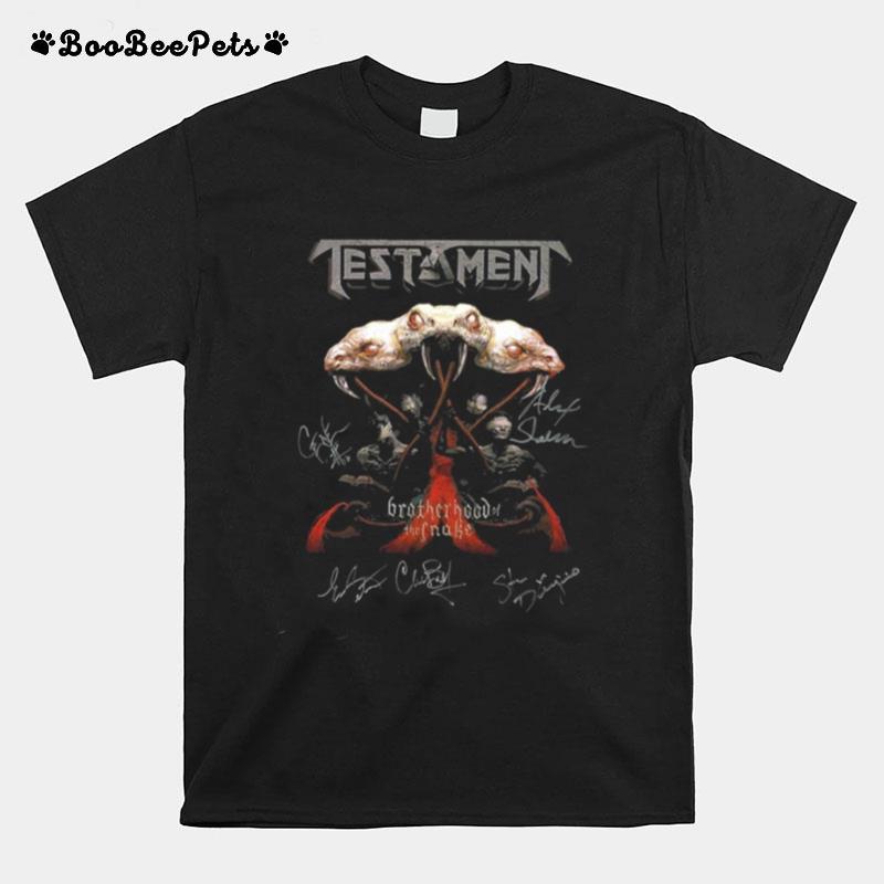 Signatures Design Testament Band T-Shirt