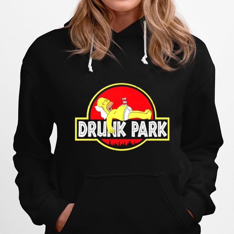 Simpson Jurassic Drunk Park Hoodie