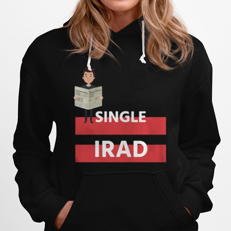 Single Irad Design Unisex Hoodie