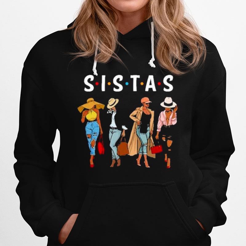 Sistas Queen Melanin African American Women Hoodie