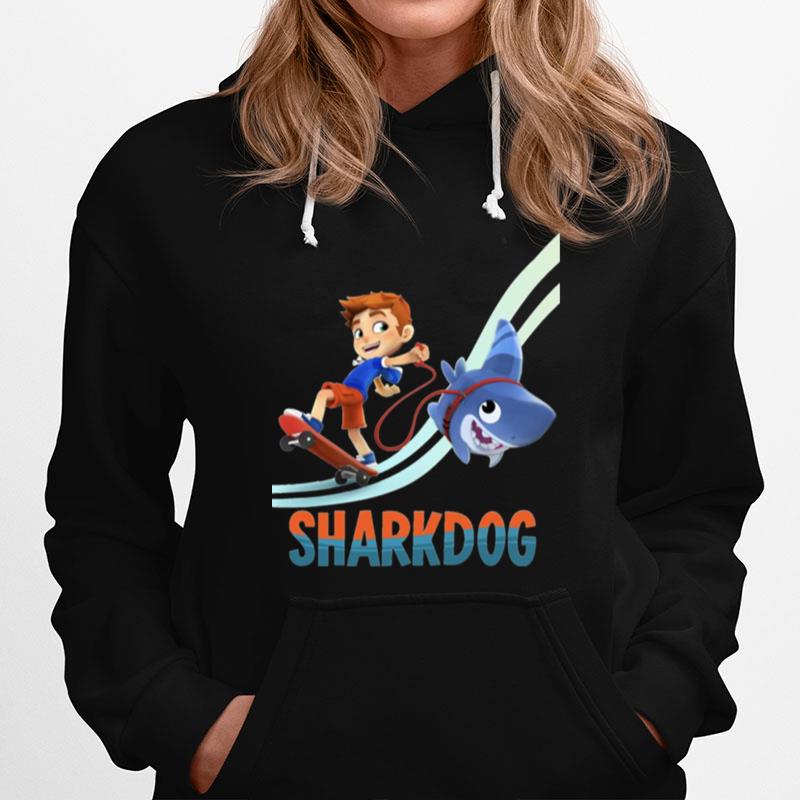 Skating With Sharkdogskating With Sharkdog Hoodie