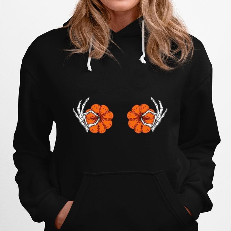 Skeleton Boobs Hoodie