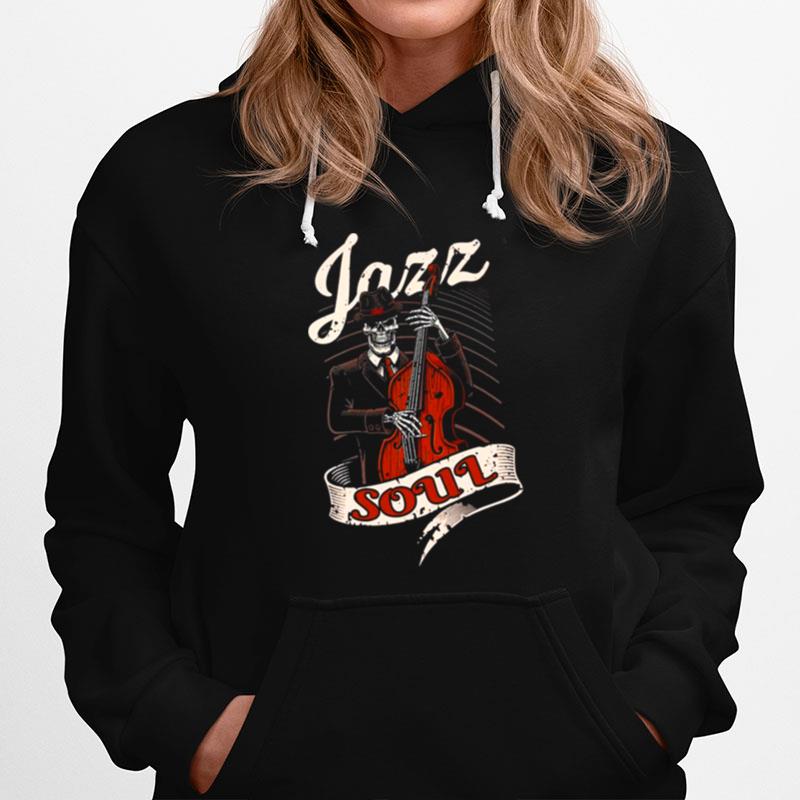 Skeleton Playing Guitar Jazz Soul Hoodie