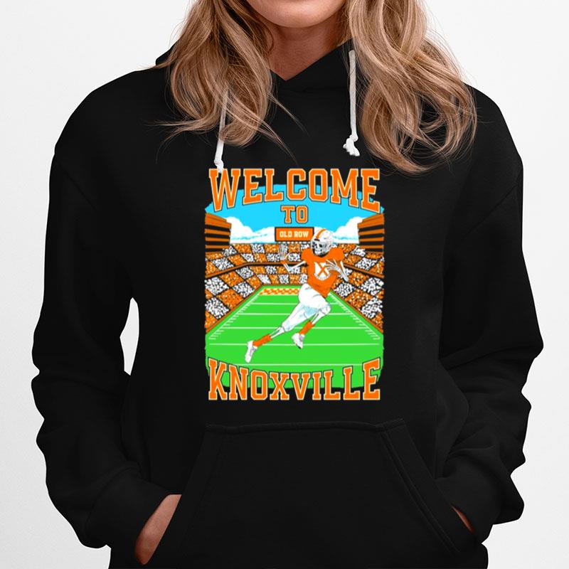 Skeleton Welcome To Knoxville Pocket Hoodie