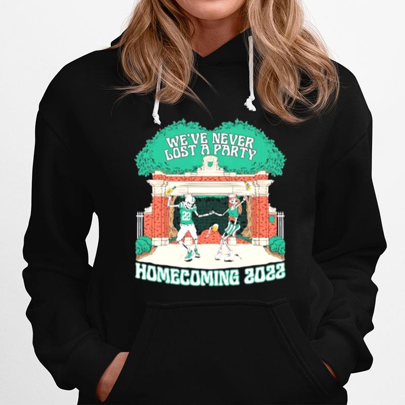 Skeletons Weve Never Lost A Party Oh Homecoming 2022 Hoodie