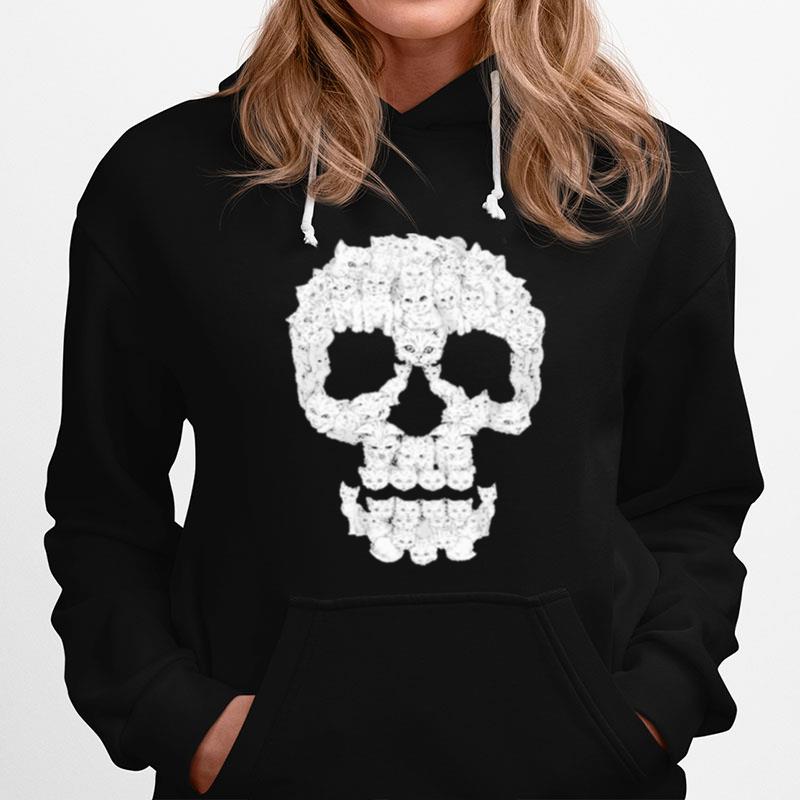 Skull Cat Beautiful Hoodie