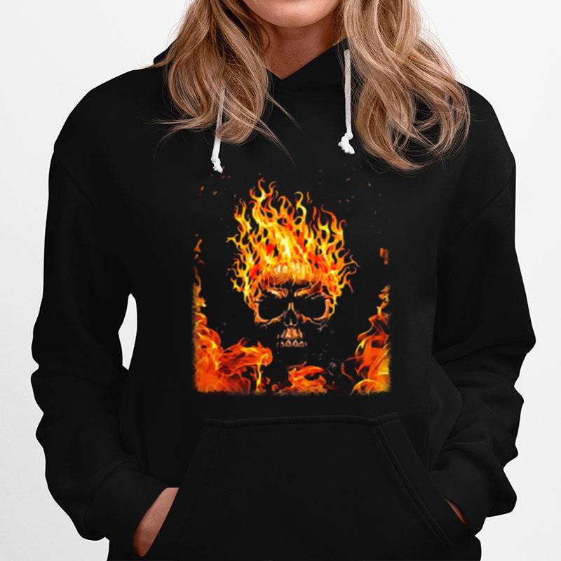 Skull Fire Hoodie