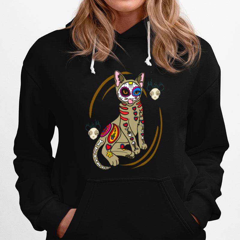 Skull Odin Day Of The Dead Dia De Los Muertos Hoodie