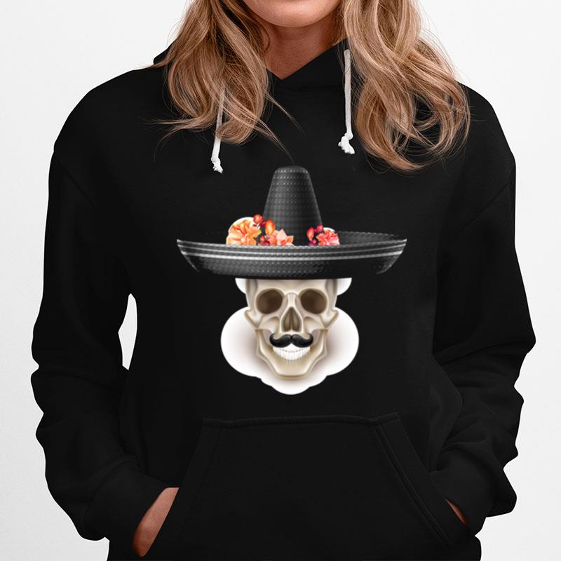 Skull Simple Gentlemen Day Of The Dead Hoodie