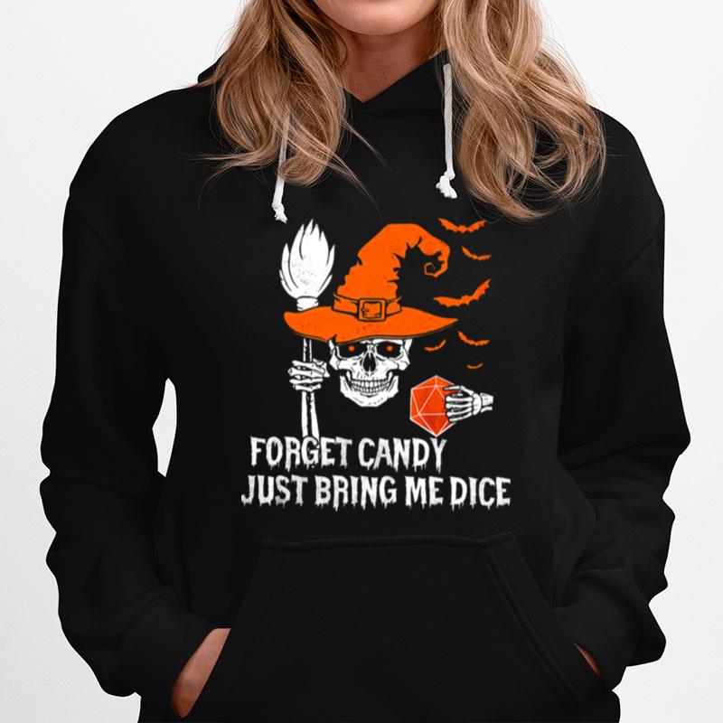 Skull Witch Forget Daddy Just Bring Me Dice Halloween Hoodie